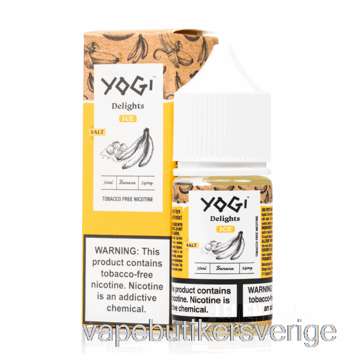 Vape Sverige Bananis Salter - Yogi Läckerheter - 30ml 24mg